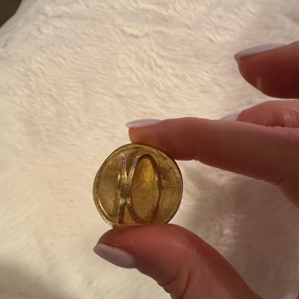 Gold Statement Ring - image 5